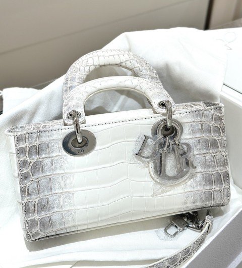 디올 DIOR  레이디 D-조이 Lady D-Joy 핸드백 히말라야 악어가죽 #여왕샵