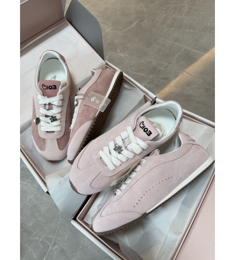 알로 요가 x 지수 선셋 스니커즈 신발 블룸 핑크 Alo Yoga x Jisoo Sunset Sneaker Bloom Pink A0947U 35~40