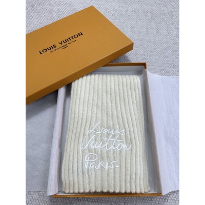 루이비통 여성 LV 스크립트 스카프 머플러 M97736 #타지아