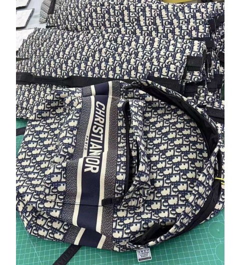 디올 오블리크 Dior Oblique 자카드 트래블 백팩 #vvip공장