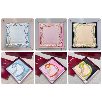 구찌 GG 자카르드 실크 스카프 830246 3G009 1469 90*90cm 100% 실크