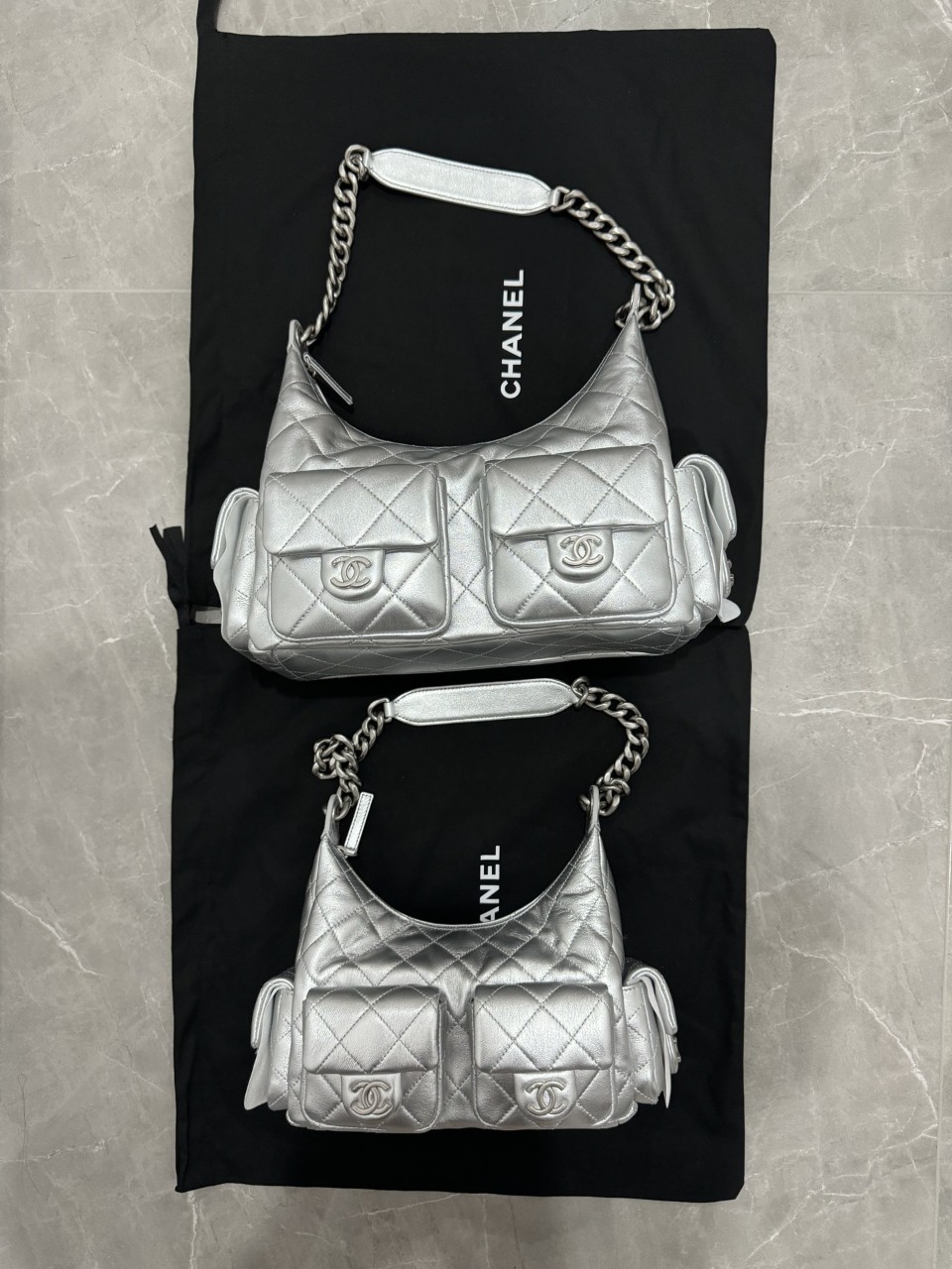 샤넬 25C NEW 크루즈 호보백 라지 맥시 블랙 AS5339 AS5302 #vvip공장