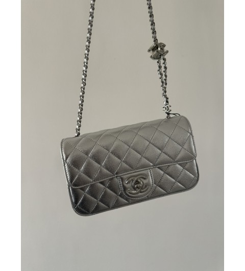 샤넬 CHANEL 뉴미니 cc로고 실버백 21*13*6cm #vvip공장