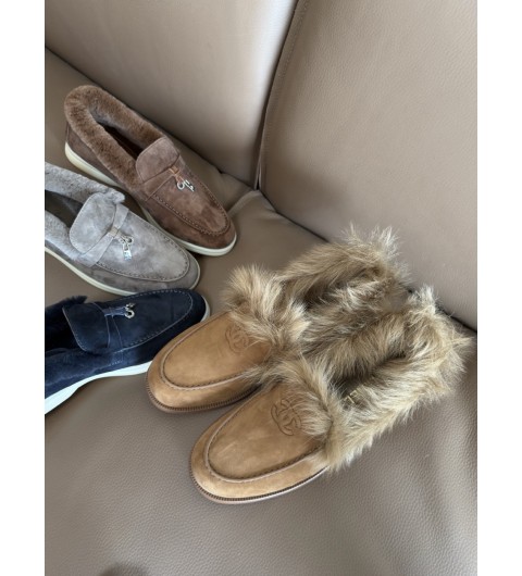 샤넬 코코 네쥬 컬렉션 스웨이드 시어링 로퍼 G46534 35~41