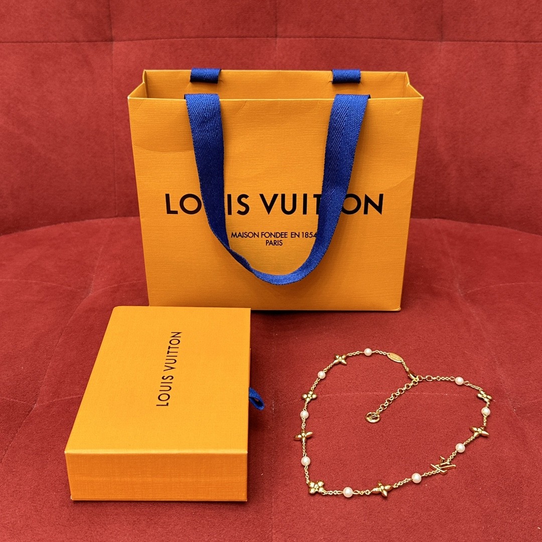 루이비통 LOUIS VUITTON LV 아이코닉 목걸이 네크리스 #폭스샵