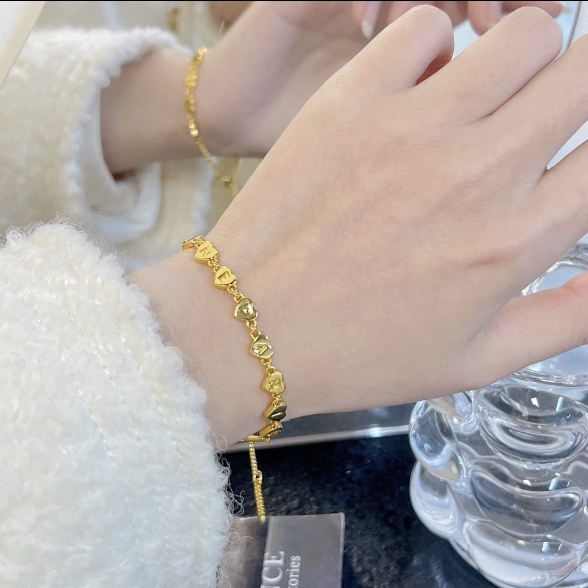 셀린느 CELINE 하트 팔찌 460SY6BRA.35OR #폭스샵