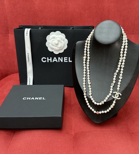 샤넬 CHANEL 하트 진주 목걸이 네크리스 #폭스샵