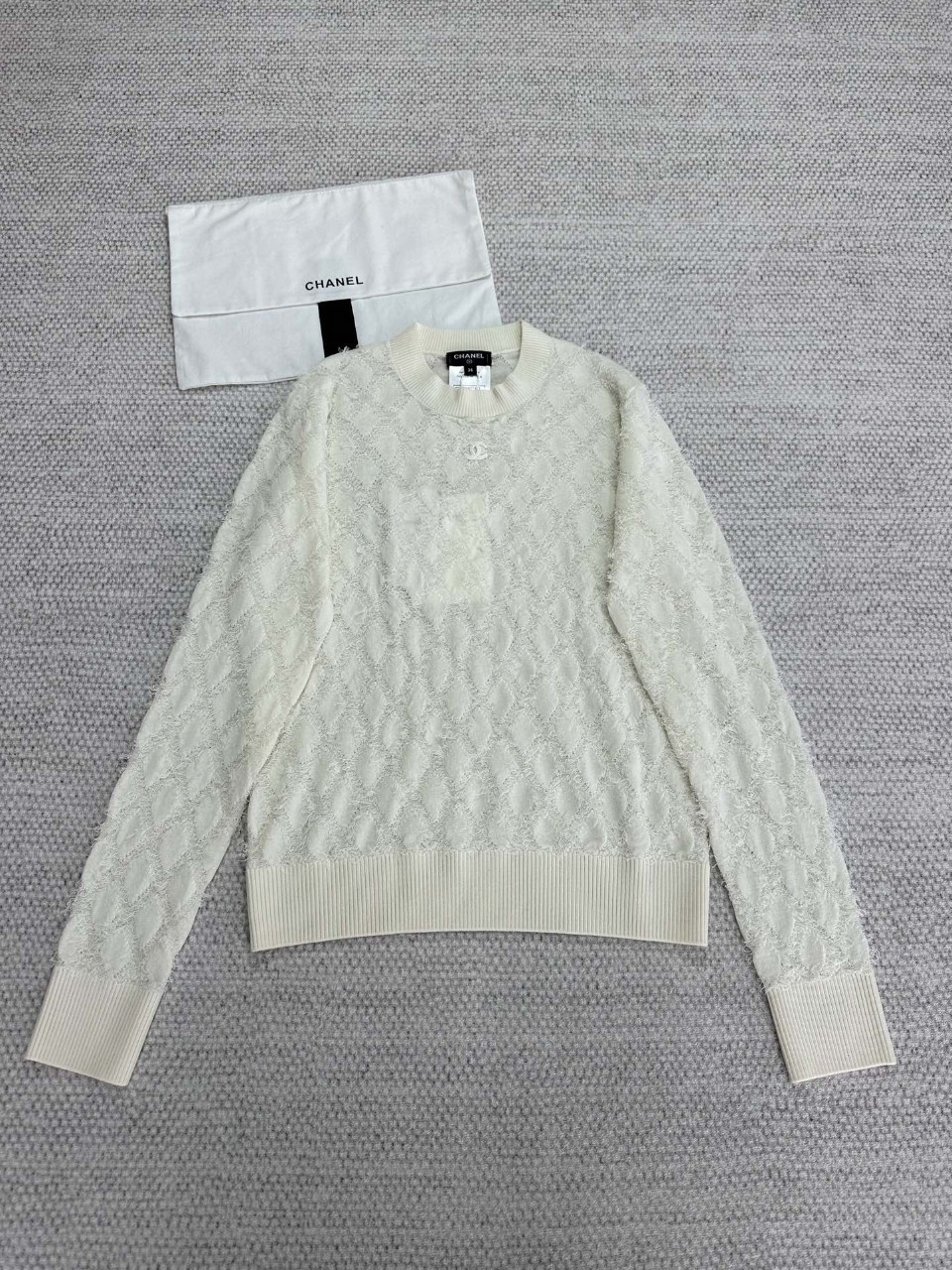 샤넬 CHANEL 캐시미어 니트 스웨터 36 38 40 #타지아