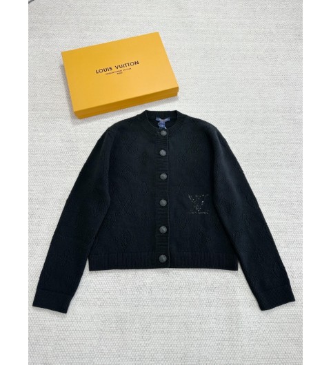 루이비통 마히나 니트 카디건 가디건 Louis Vuitton Mahina Knit Cardigan S M L #타지아