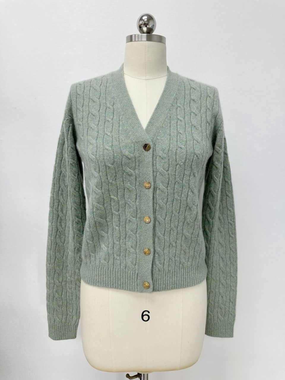 로로피아나 Loro Piana 베이비 캐시 라이트 트레치아 카디건 가디건 스웨터 36 38 30 #타지아