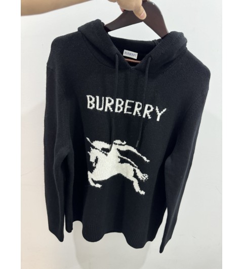 25SS 버버리 후드 티셔츠 8104522 A1189 BLACK Black XS S M L XL XXL #vvip공장