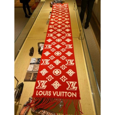 루이비통 M90816 LV 3D 스카프 머플러 200*34cm 울 90% + 캐시미어 9% + 실크 1%