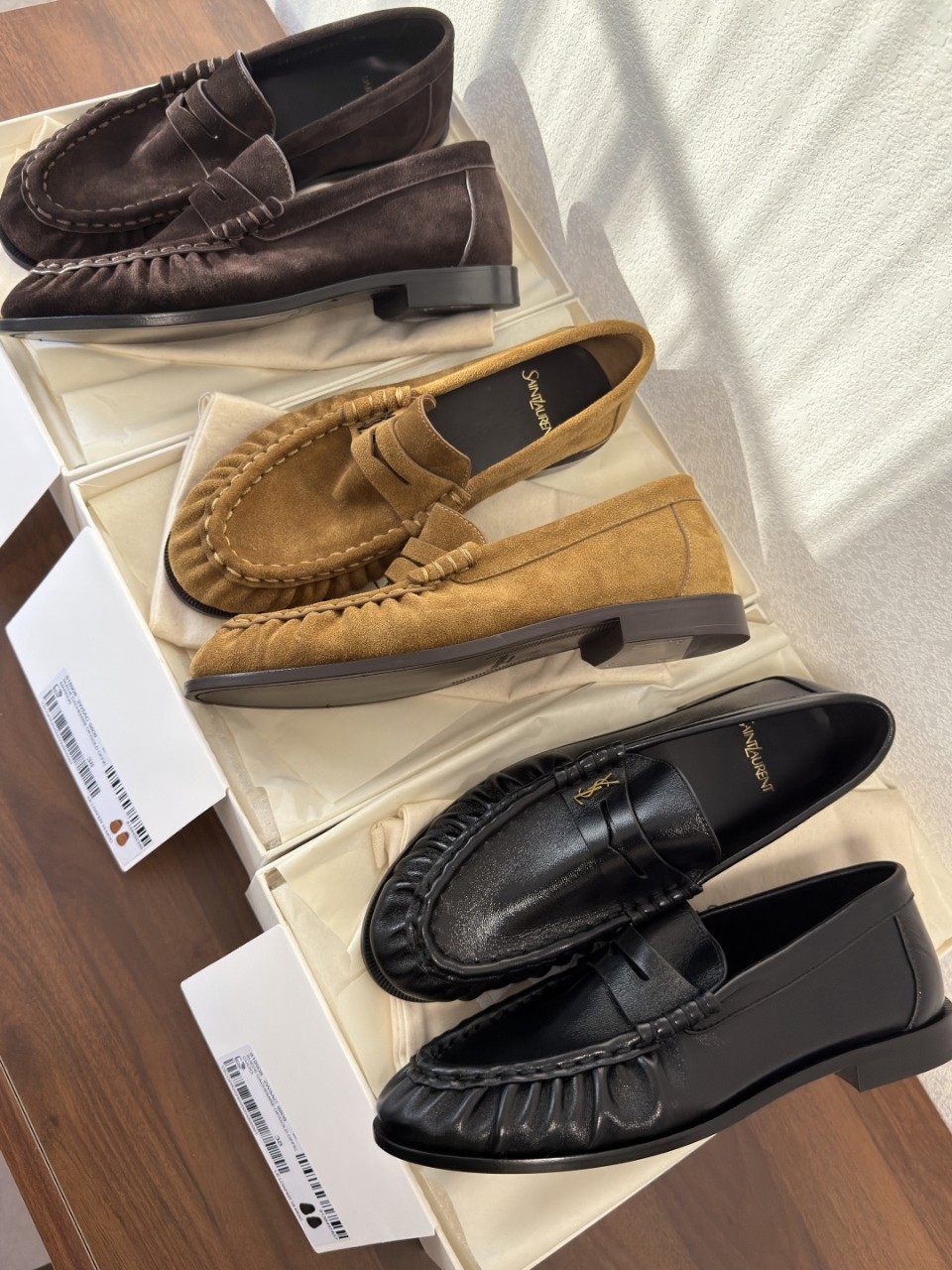 [생로랑] SS25 로퍼 8168122W5AC9808 35~41