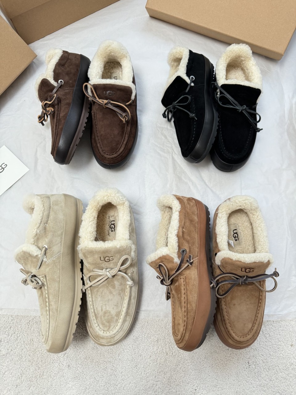 어그 UGG Quill Slip-On 슈즈 양털부츠 로퍼 35~40