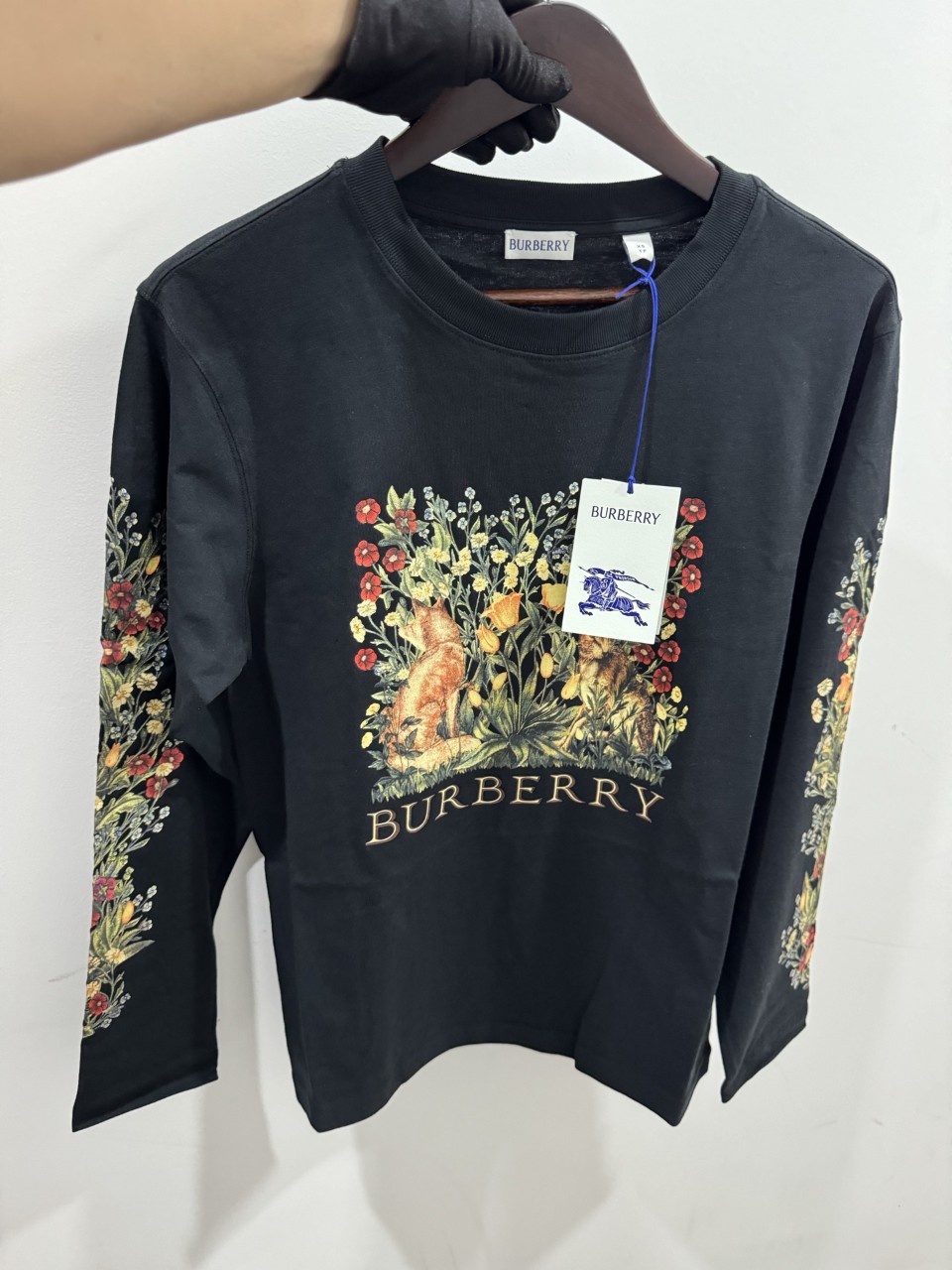 버버리 포레스트 프린트 롱슬리브 티셔츠 8115847 XS S M L XL XXL #vvip공장