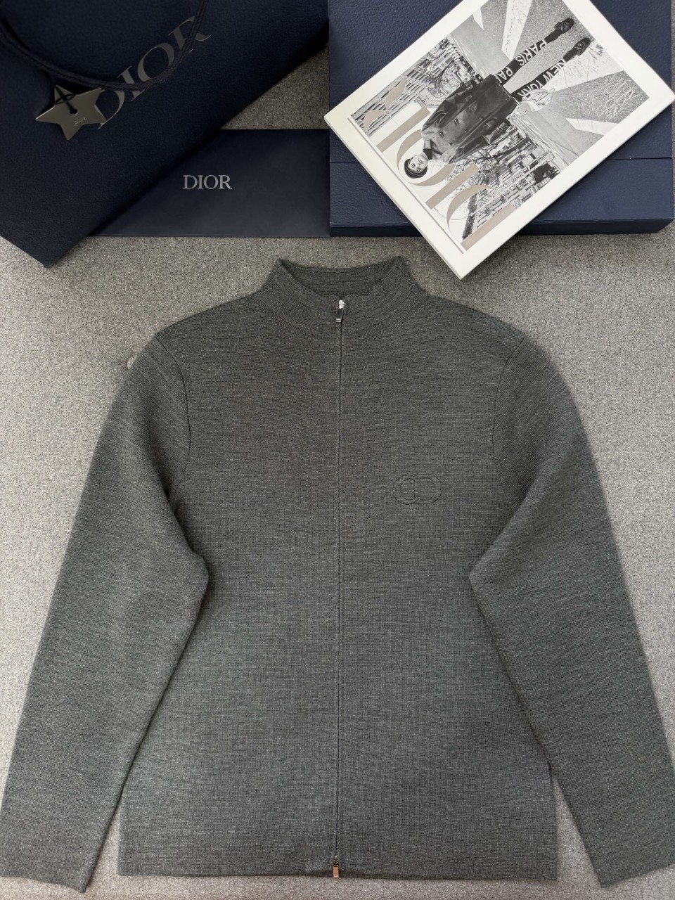 디올 25FW CD 아이콘 지퍼 스웨터 513M221A2000 585 S M L XL