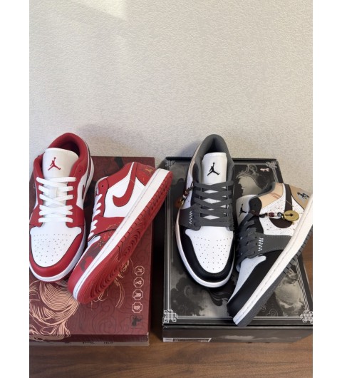 나이키 에어 조던 1 로우 운동화 스니커즈 아이언 그레이 레드 553558-152 36 36.5 37.5 38 38.5 39 40 40.5 41 42 42.5 43 44 44.5 45 46