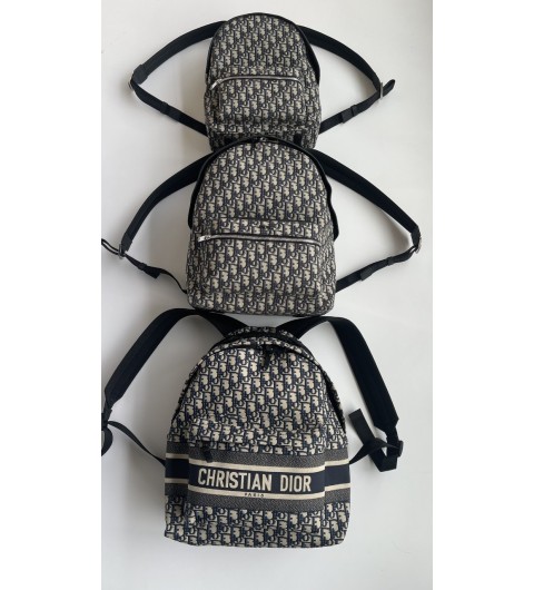 디올 Dior Oblique 자카드 디올 라이더 백팩 30*42*15cm