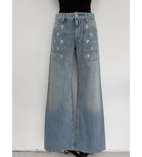 루이비통 LOUIS VUITTON LV 데님 팬츠 청바지 1AIPPR 36 38 40 #타지아