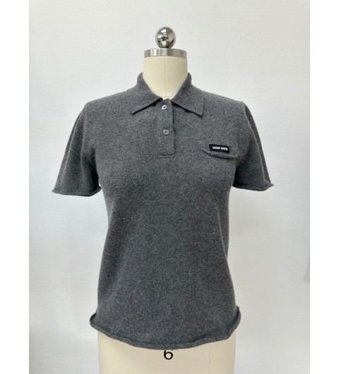 미우미우 스웨터 MML01V 19DJF0480 Gray 36 38 40 #타지아