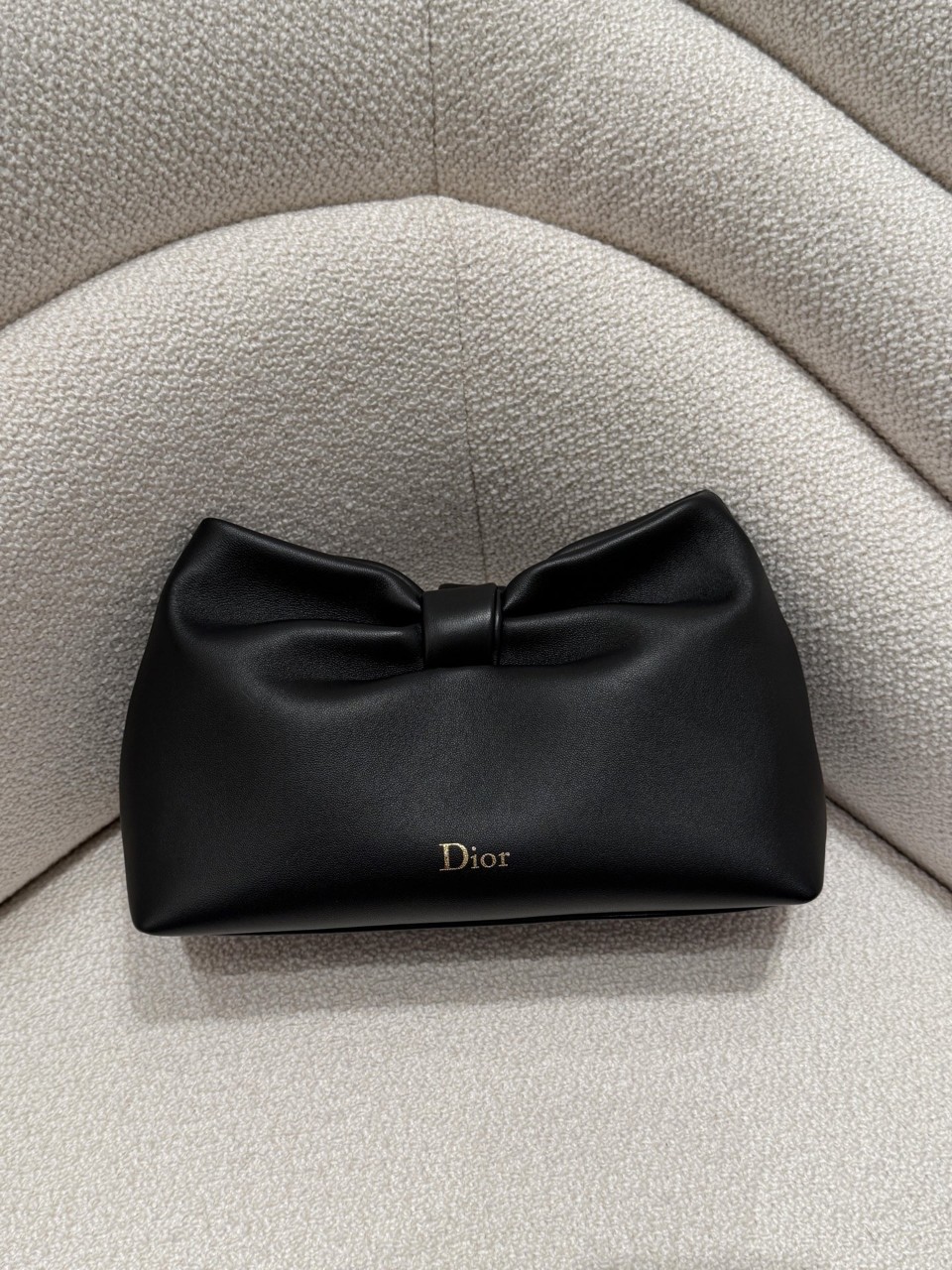 디올 DIOR 보우백 미디엄 램스킨 26*10*16cm