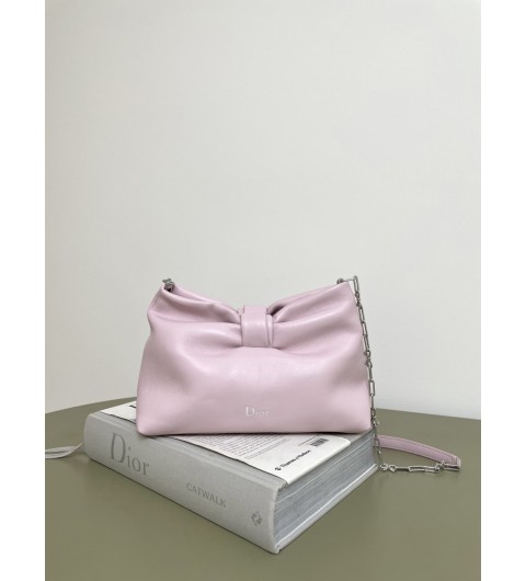 디올 DIOR 보우백 미디엄 램스킨 26*10*16cm