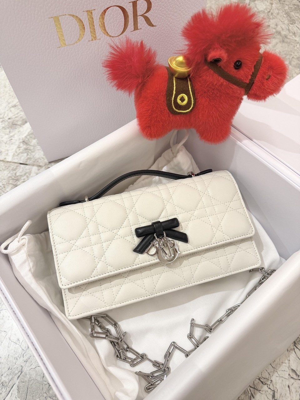 디올 Dior 마이 디올 미니 백 My Dior Mini Bag 까나쥬 양가죽 21*11.5*4.5cm