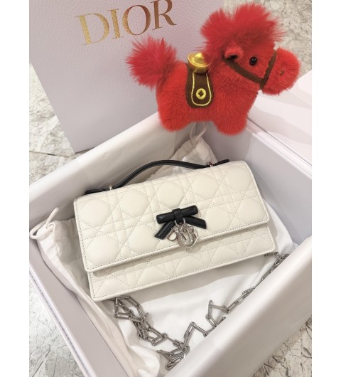 디올 Dior 마이 디올 미니 백 My Dior Mini Bag 까나쥬 양가죽 21*11.5*4.5cm