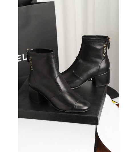 샤넬 Chanel 로고 앵클부츠 35~41