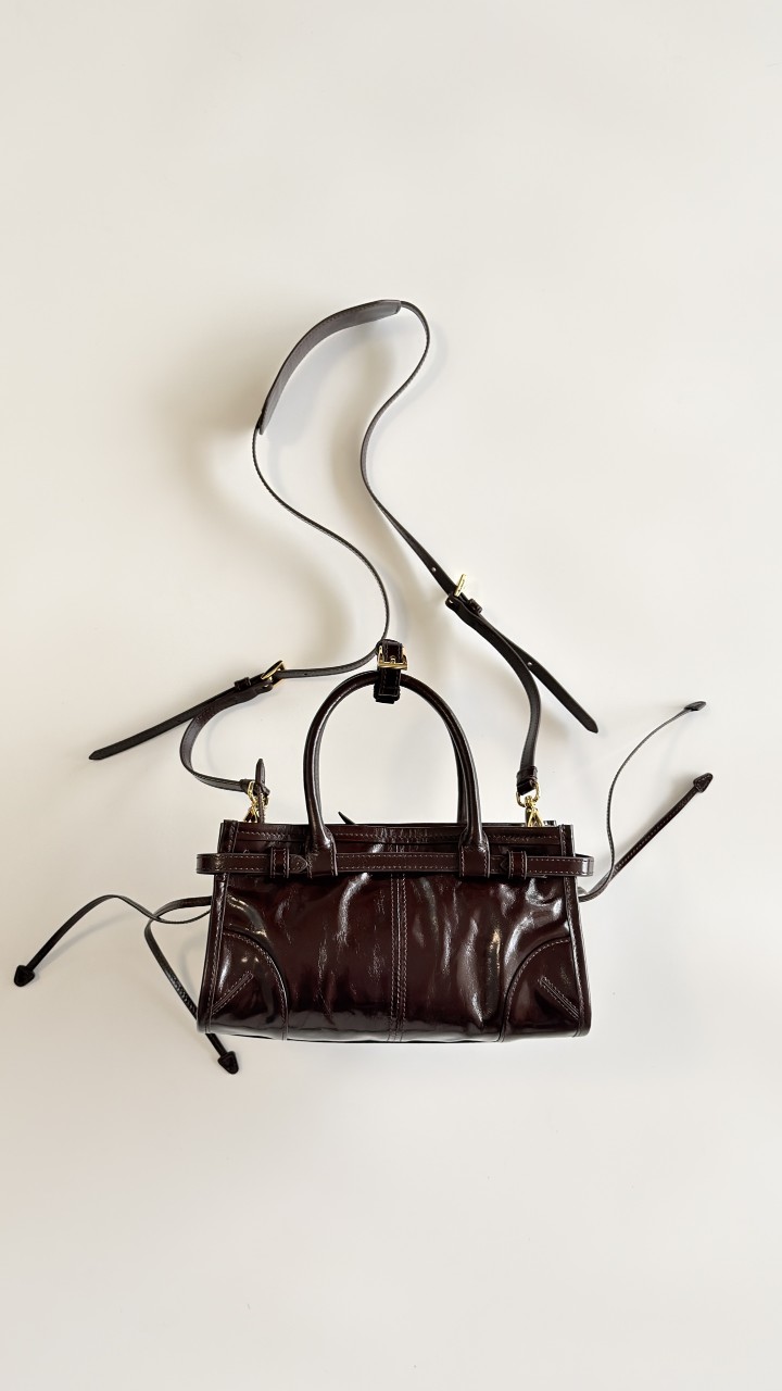 프라다 1BA486 보니 레더 미니 핸드백 23.5*11*9cm