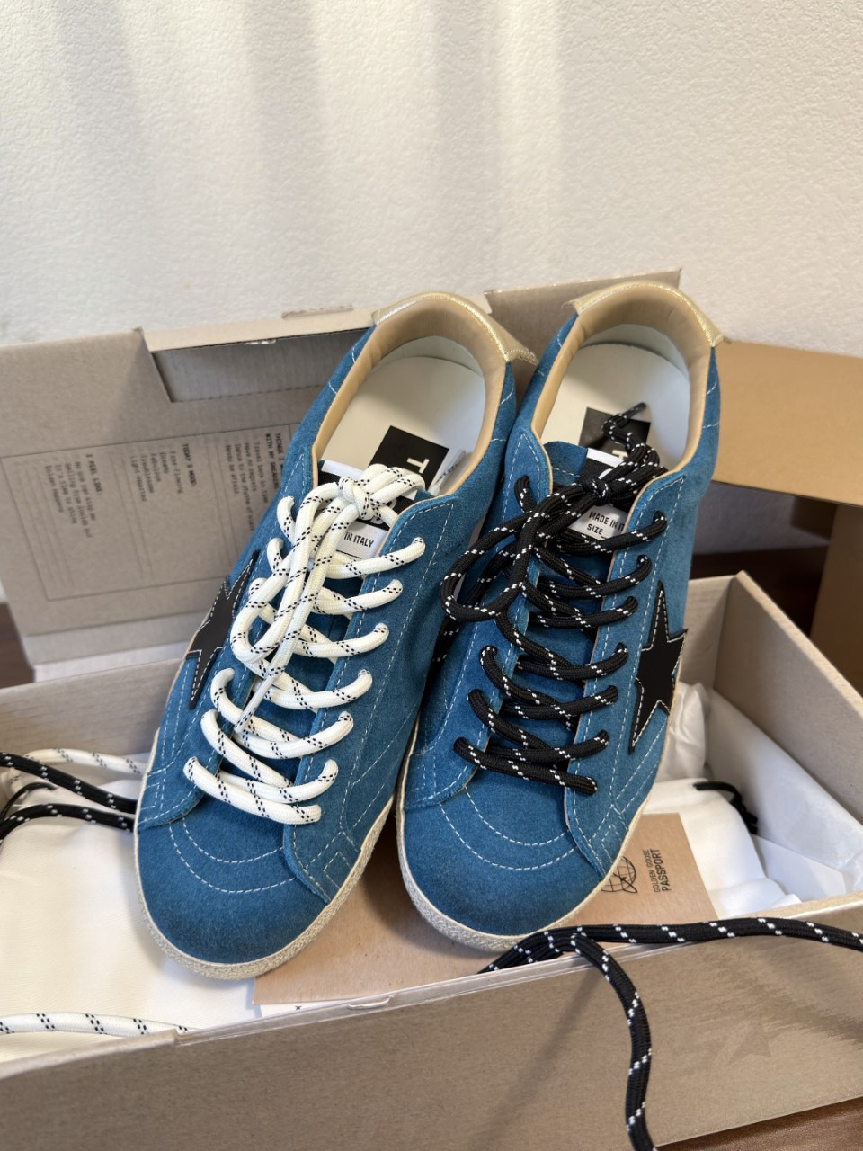 골든구스 GOLDEN GOOSE 슈퍼스타 가죽 스니커즈 3컬러 35~40 굽 3.2cm